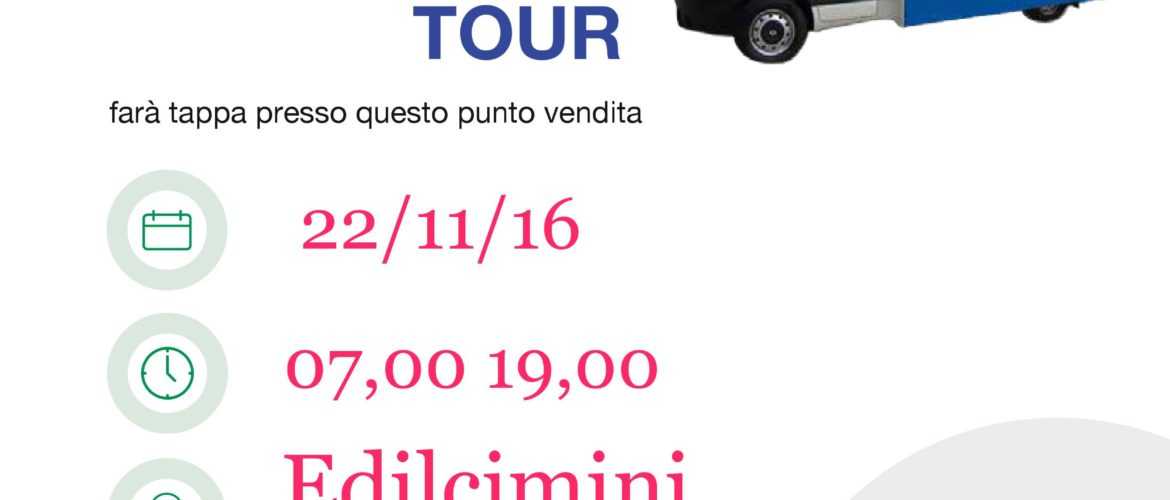 Drywall Paint Tour farà tappa presso l'Edilcimini